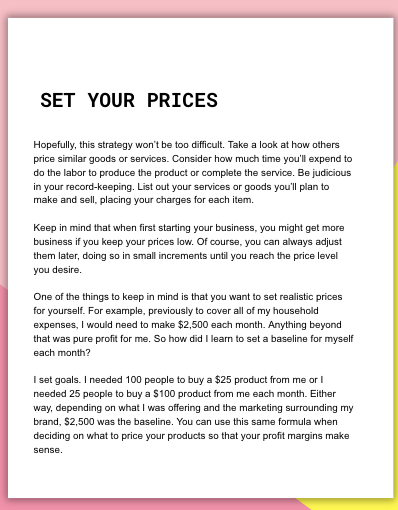 How To Turn an Idea into Income Like A Girlpreneur